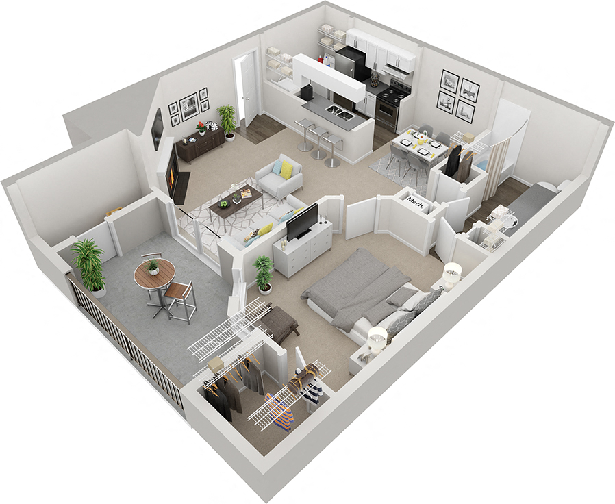 Arbor Mill  A3  Spacious Floorplan